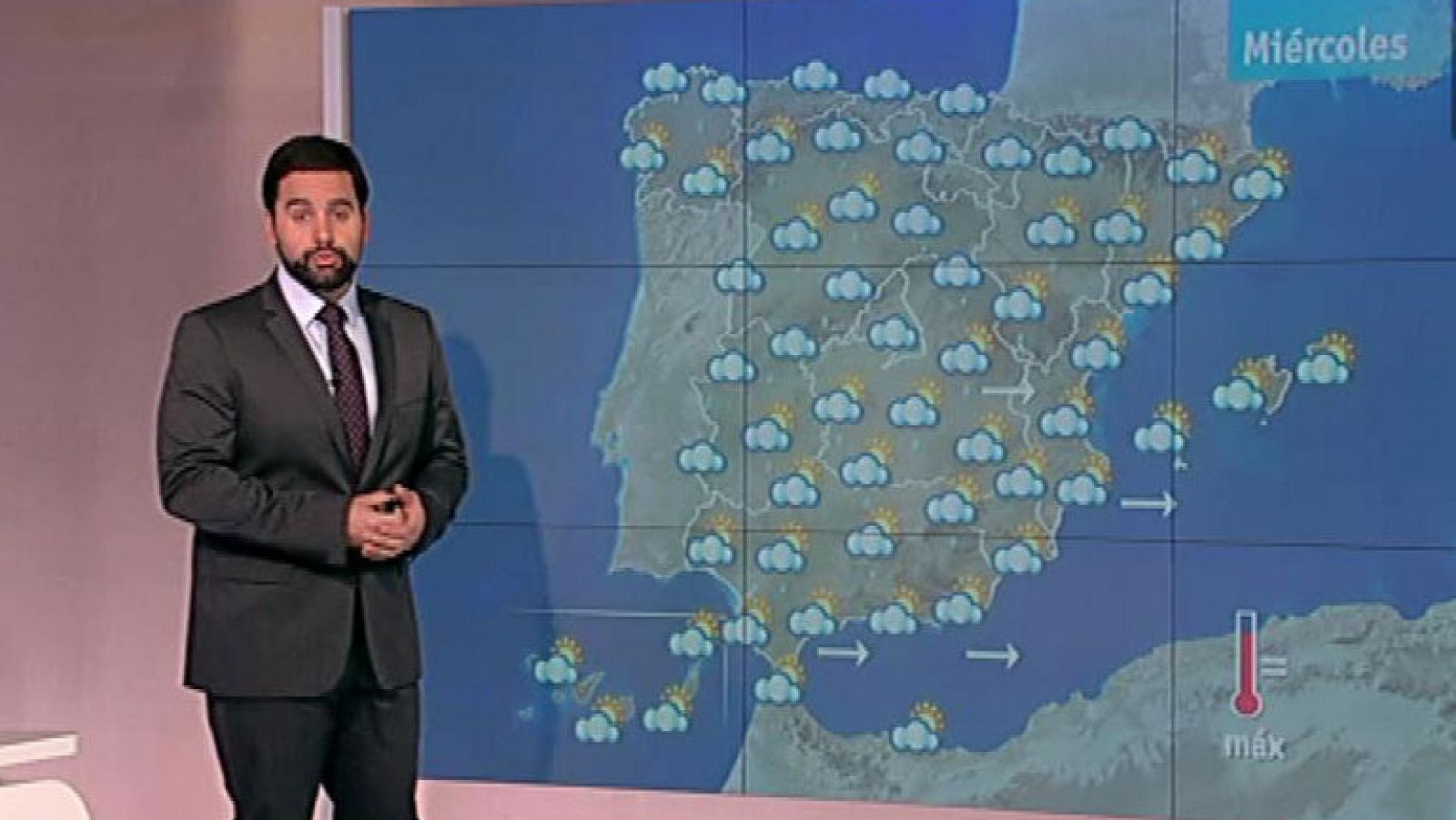 El tiempo: Más lluvia en el norte y la mitad oeste, y nubes en Levante | RTVE Play