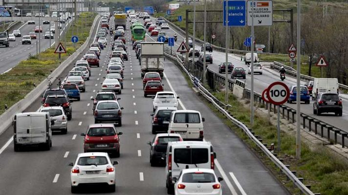 Telediario 1 - Operación salida Semana Santa