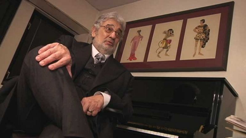 Plácido Domingo pone su voz de barítono en la piel Garmont en la ópera de Verdi 
