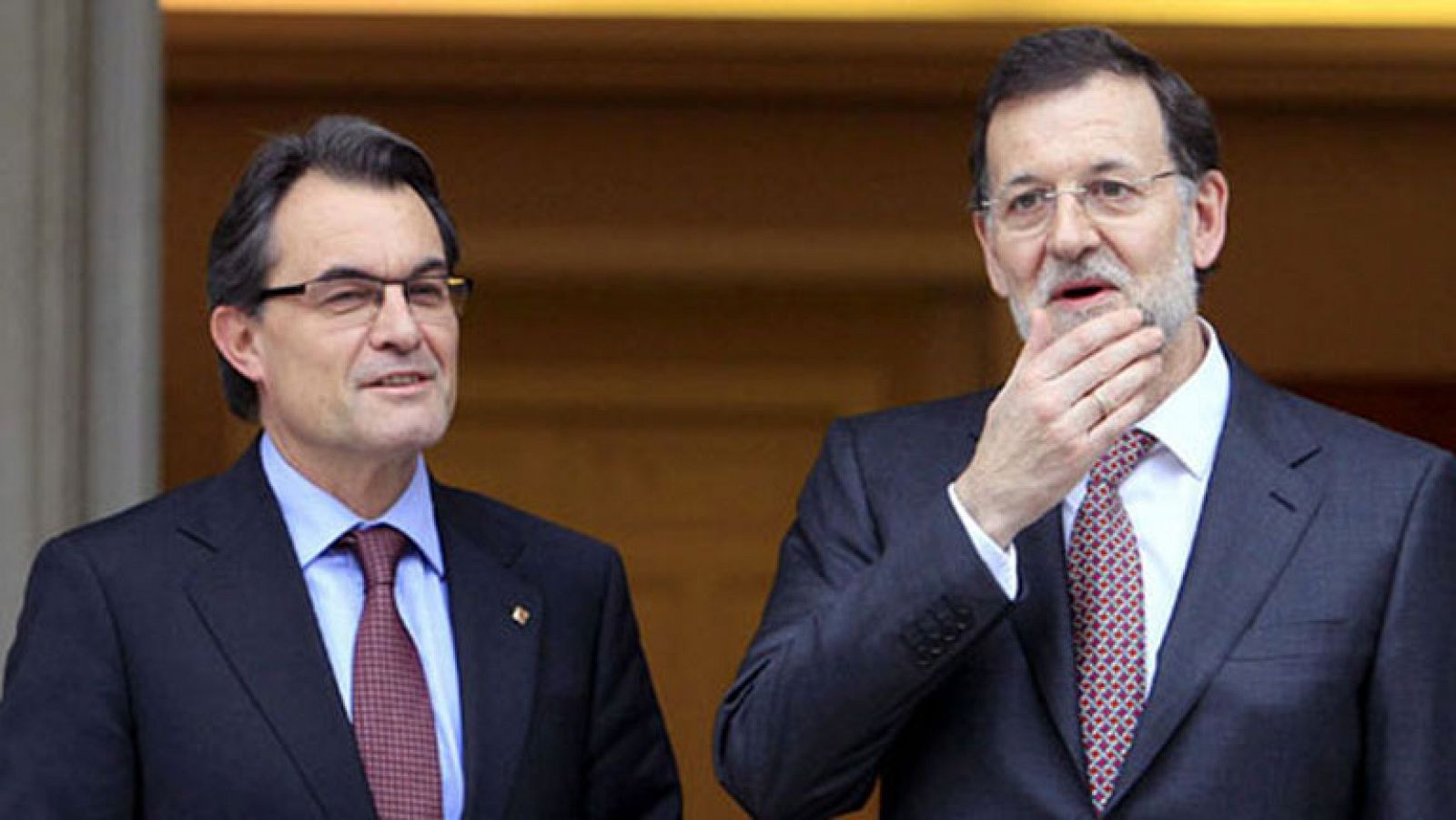 Reunión secreta entre Rajoy y Mas 