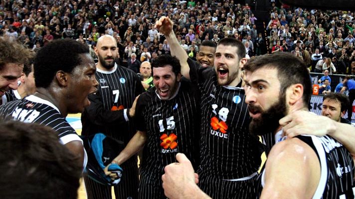 Telediario 1 - El Uxue Bilbao Basket jugará la final de la Eurocup