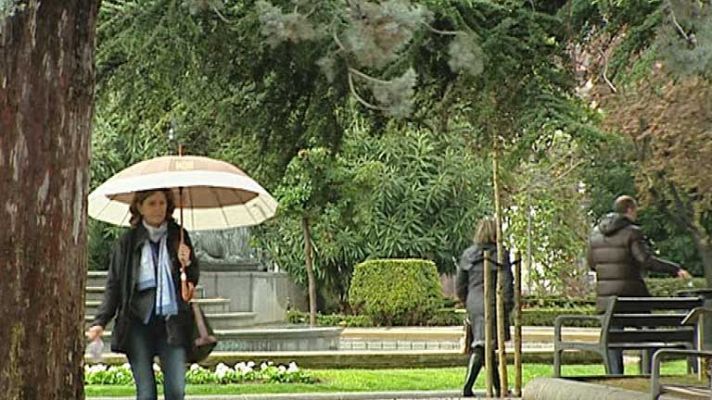 Lluvias persistentes en Galicia 