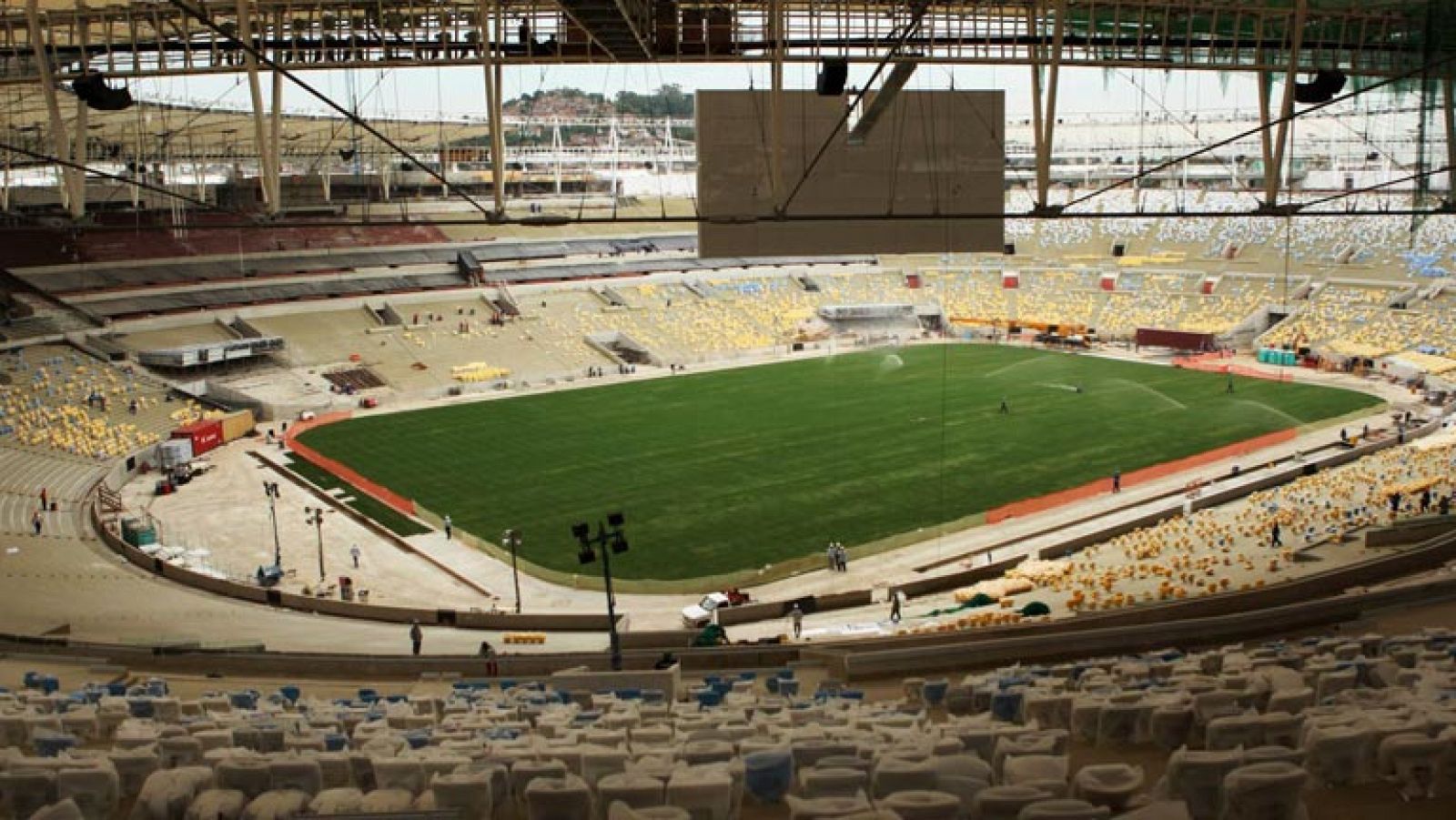 El Maracaná acelera las obras para su inauguración | Ver