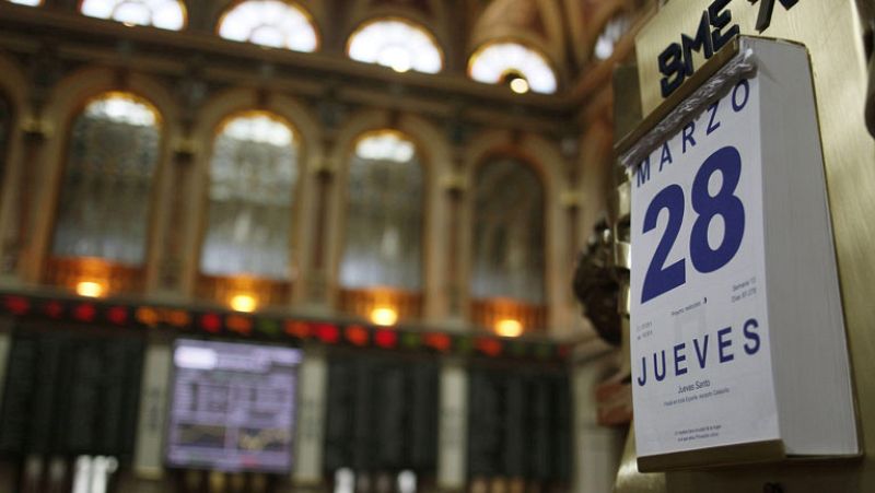 El Ibex-35 cierra marzo 