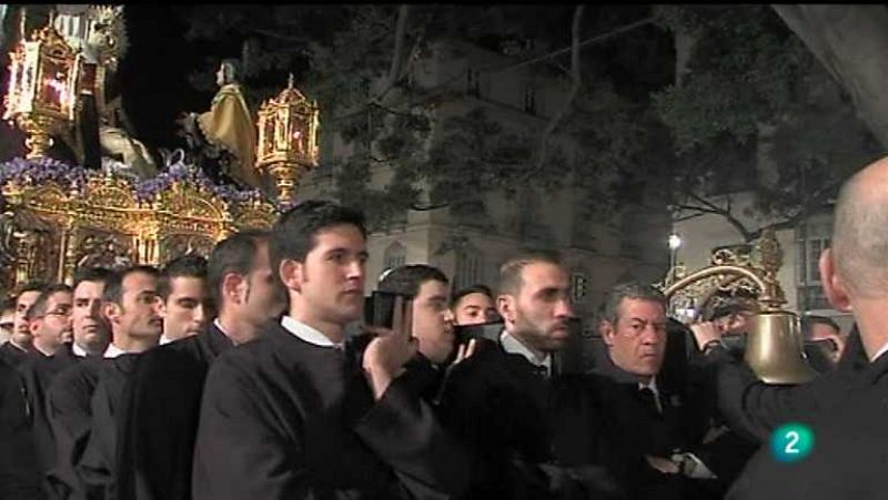 Procesiones de Semana Santa desde Málaga - Viernes Santo - ver ahora 