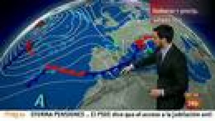 El tiempo - Descenso térmico en la mitad norte