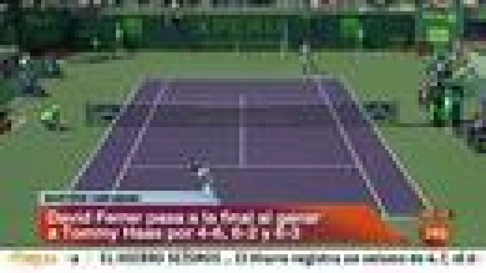 El tenista español David Ferrer se ha clasificado para la final  del Masters 1.000 de Miami, segundo de la temporada, después de  imponerse al alemán Tommy Haas (4-6, 6-2, 6-3), consiguiendo así el  pase a su quinta final de un torneo de esta categor