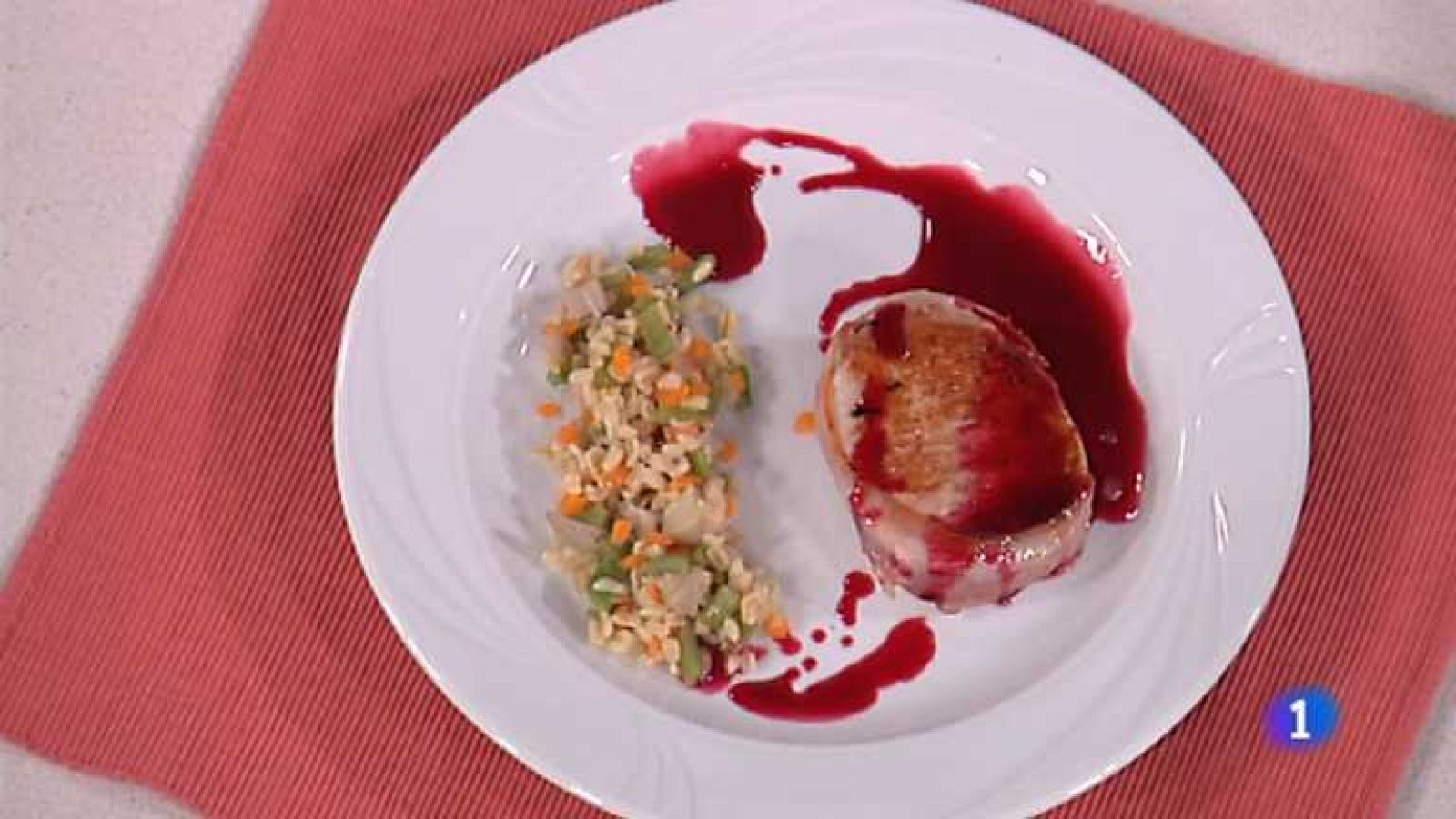 Cocina con Sergio - Lomo de cerdo con falso rissoto - ver ahora