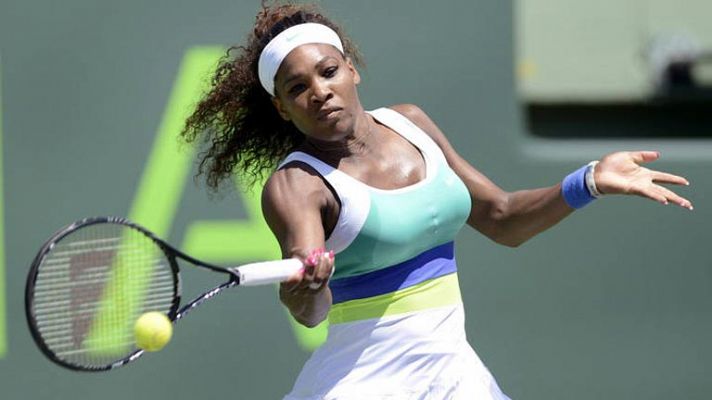 Serena Williams hace historia en Miami