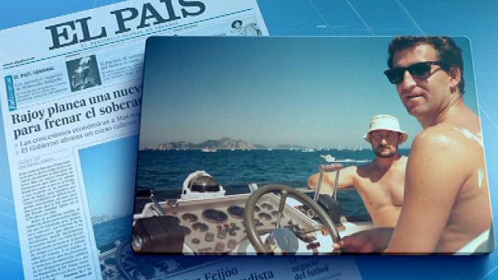 Telediario 1 - Feijóo revela intentos de chantaje con las fotografías que publica El País