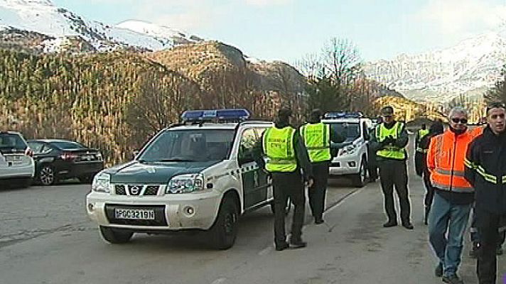 Reabierta la carretera al balneario de Panticosa, en Huesca 