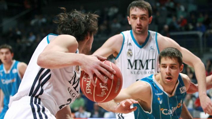 Resumen del Real Madrid 84-74 Cajasol