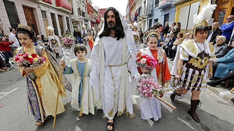 Las procesiones del Domingo de Resurrección ponen fin a la Semana Santa