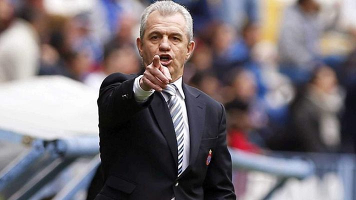 Telediario 1 - La llamativa celebración de Javier Aguirre