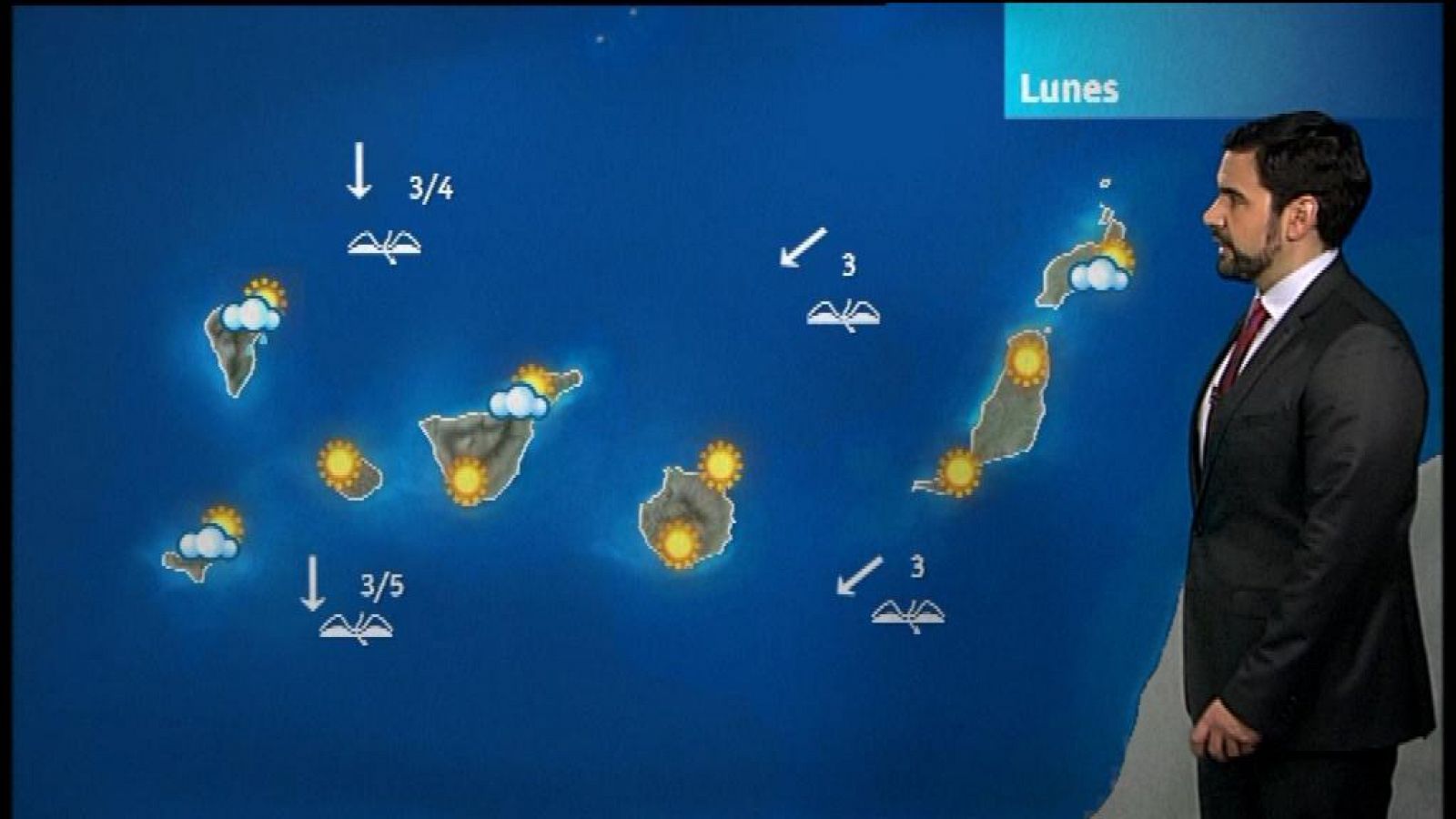 El tiempo en Canarias - 01/04/13 | Ver