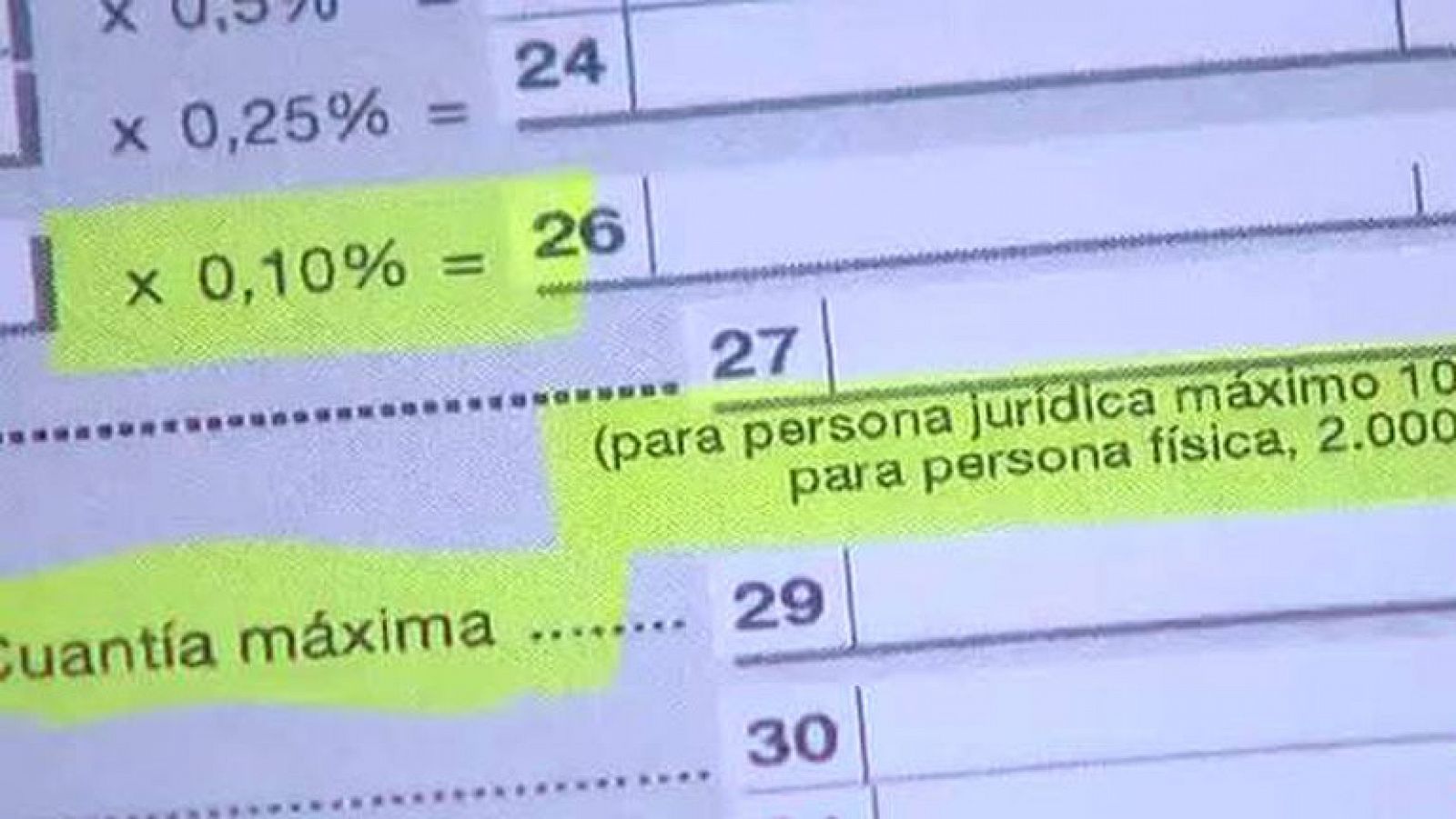 Informativo 24h: Entran en vigor las nuevas tasas de la justicia | RTVE Play