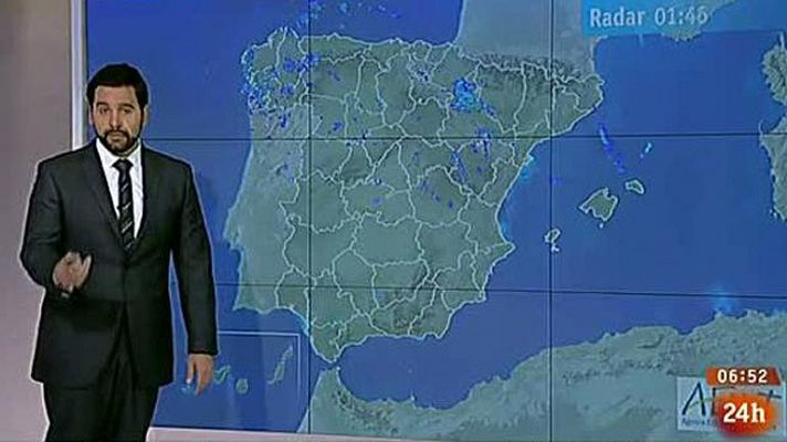 El tiempo - Siguen las lluvias y más frío