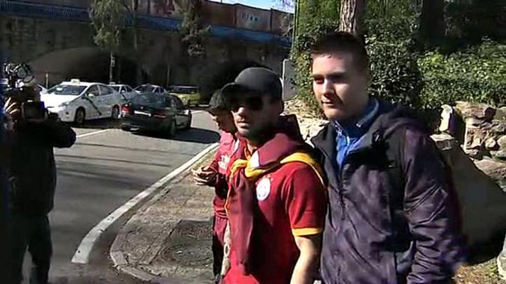 Telediario 1 - Madrid espera la llegada de millares de aficionados turcos