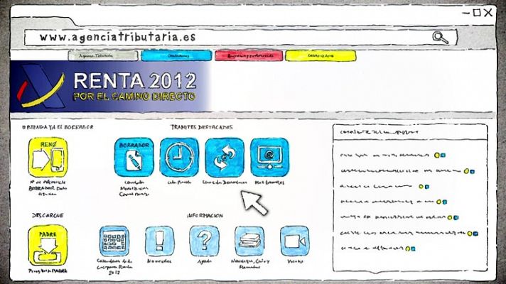  - Borrador renta 2012