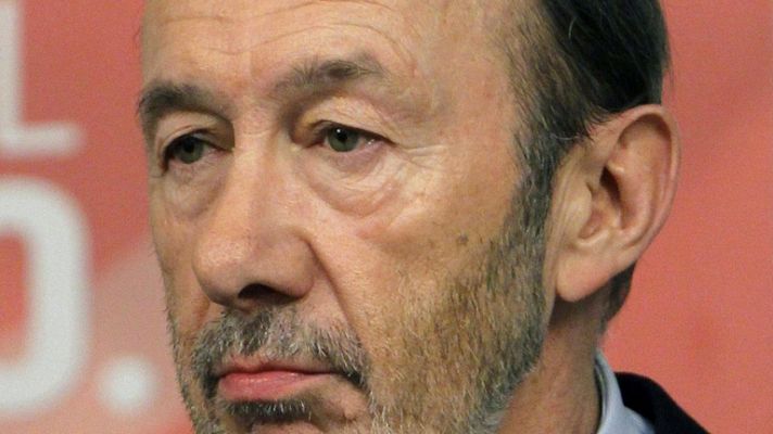 Telediario 1 - Respuesta Rubalcaba a Rajoy