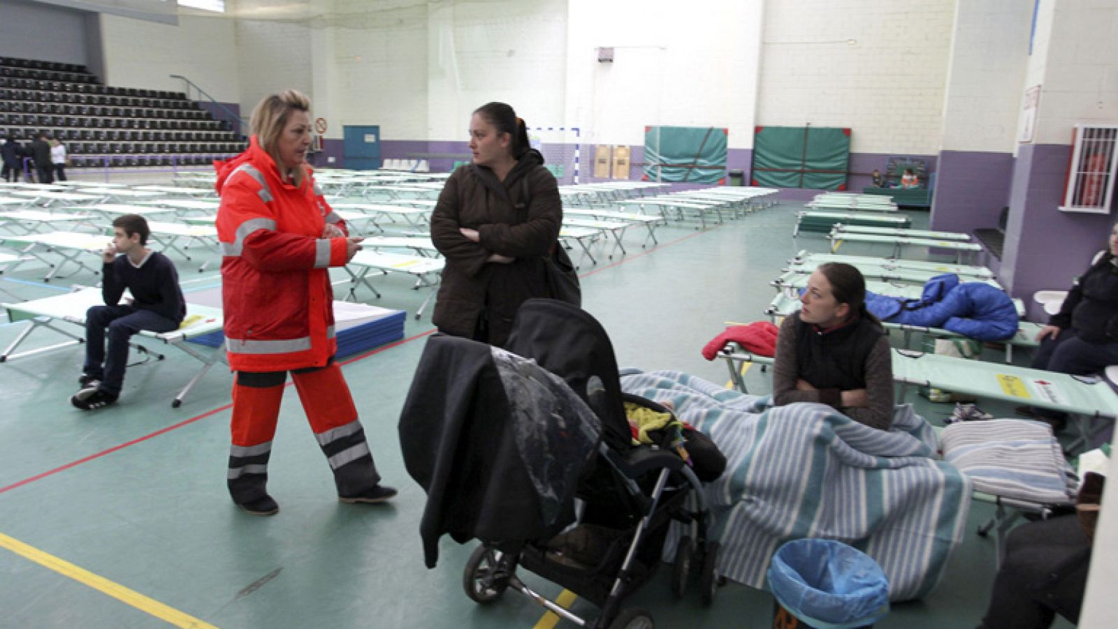 Seiscientos vecinos de Barbaño evacuados por las inundaciones