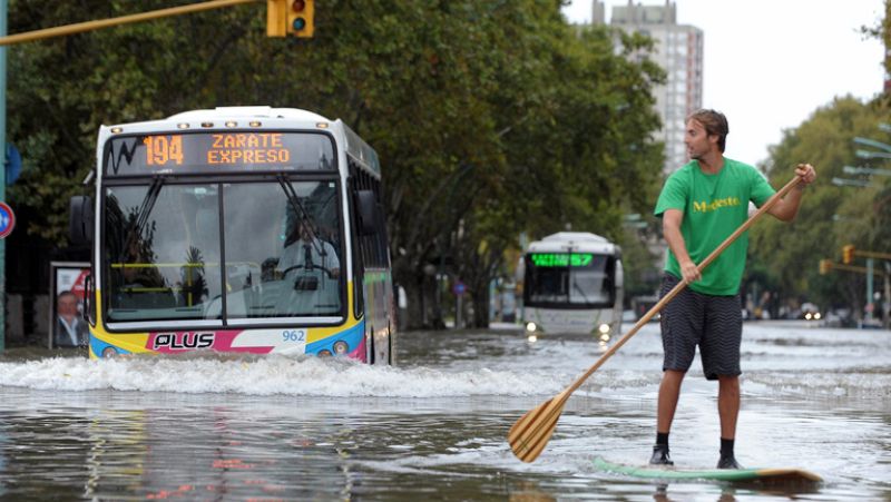 Más de 30 muertos en Argentina por el fuerte temporal