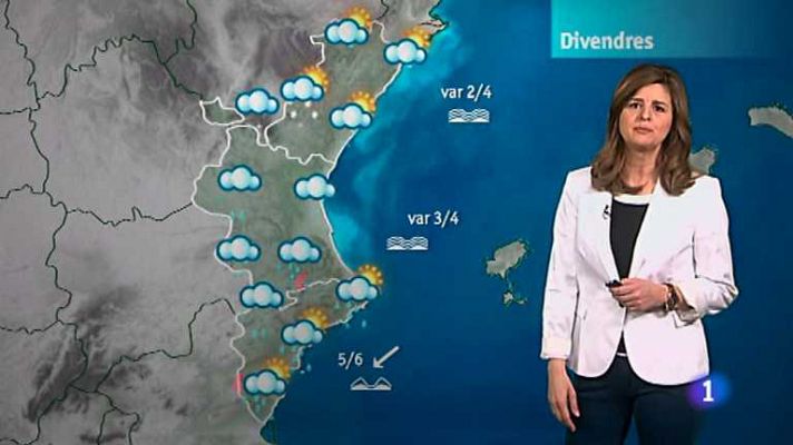 L'informatiu - Comunitat Valenciana - El tiempo en la Comunidad Valenciana - 04/04/13