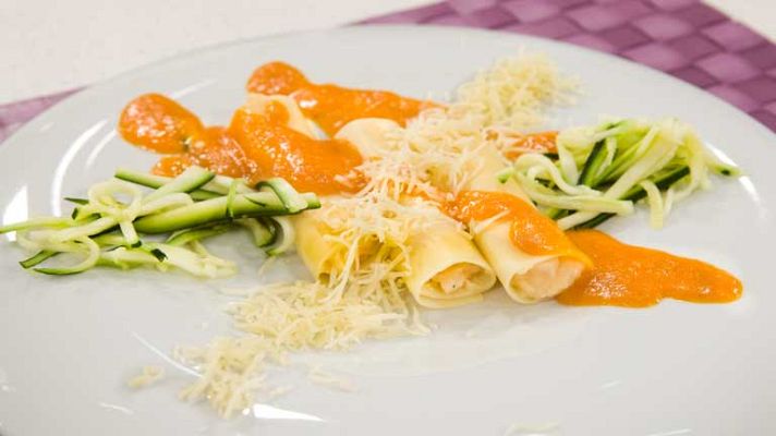 RTVE Cocina - Canelones de langostinos