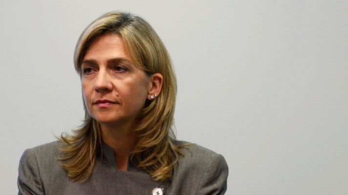 Telediario 1 - La situación de la infanta Cristina