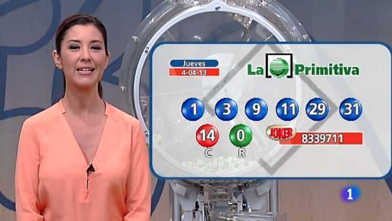 Loterías: Lotería Nacional + Primitiva - 04/04/13 | RTVE Play