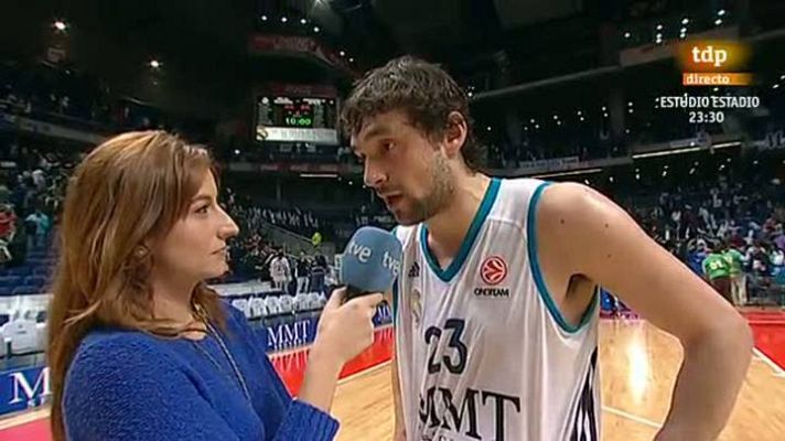 Baloncesto en RTVE - Llull: "Necesitábamos un partido así"