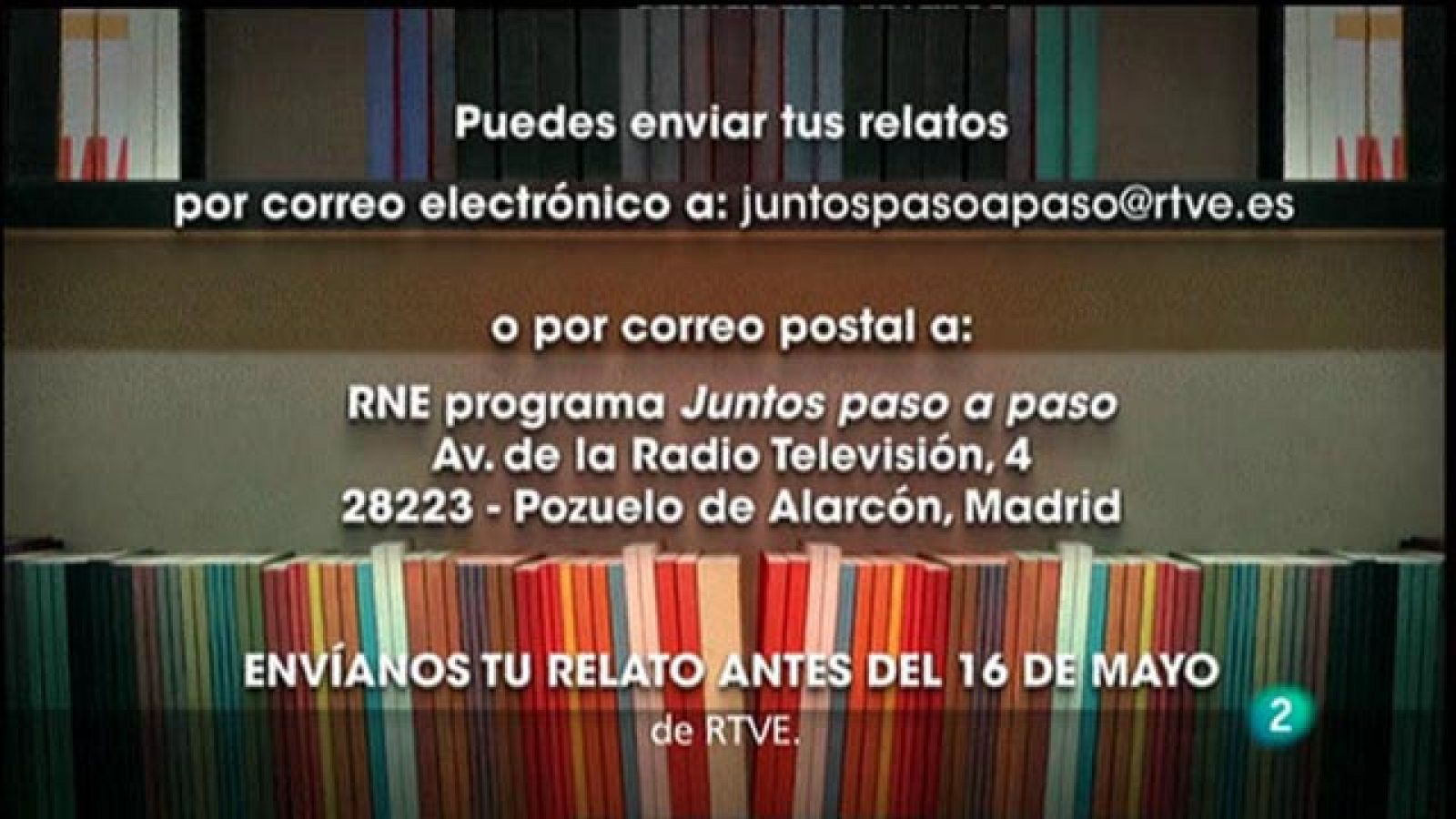 Para Todos La 2 - Vídeo -  Concurso de relatos breves para mayores