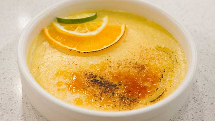RTVE Cocina - Crema catalana con cítricos