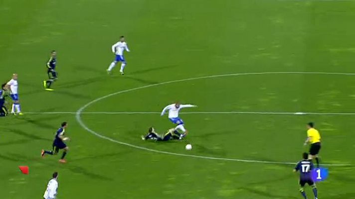 Telediario 1 - El Zaragoza, en su recta final por la permanencia