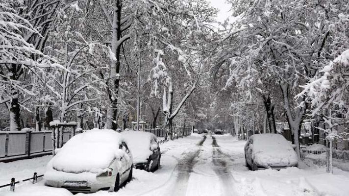 Nevadas en cotas bajas