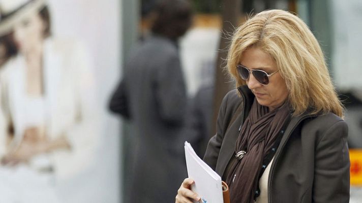 Telediario 1 - El fiscal cuestiona los 14 indicios del juez para imputar a la infanta