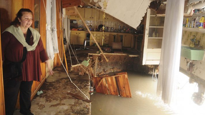 Ayuda afectados temporal argentino