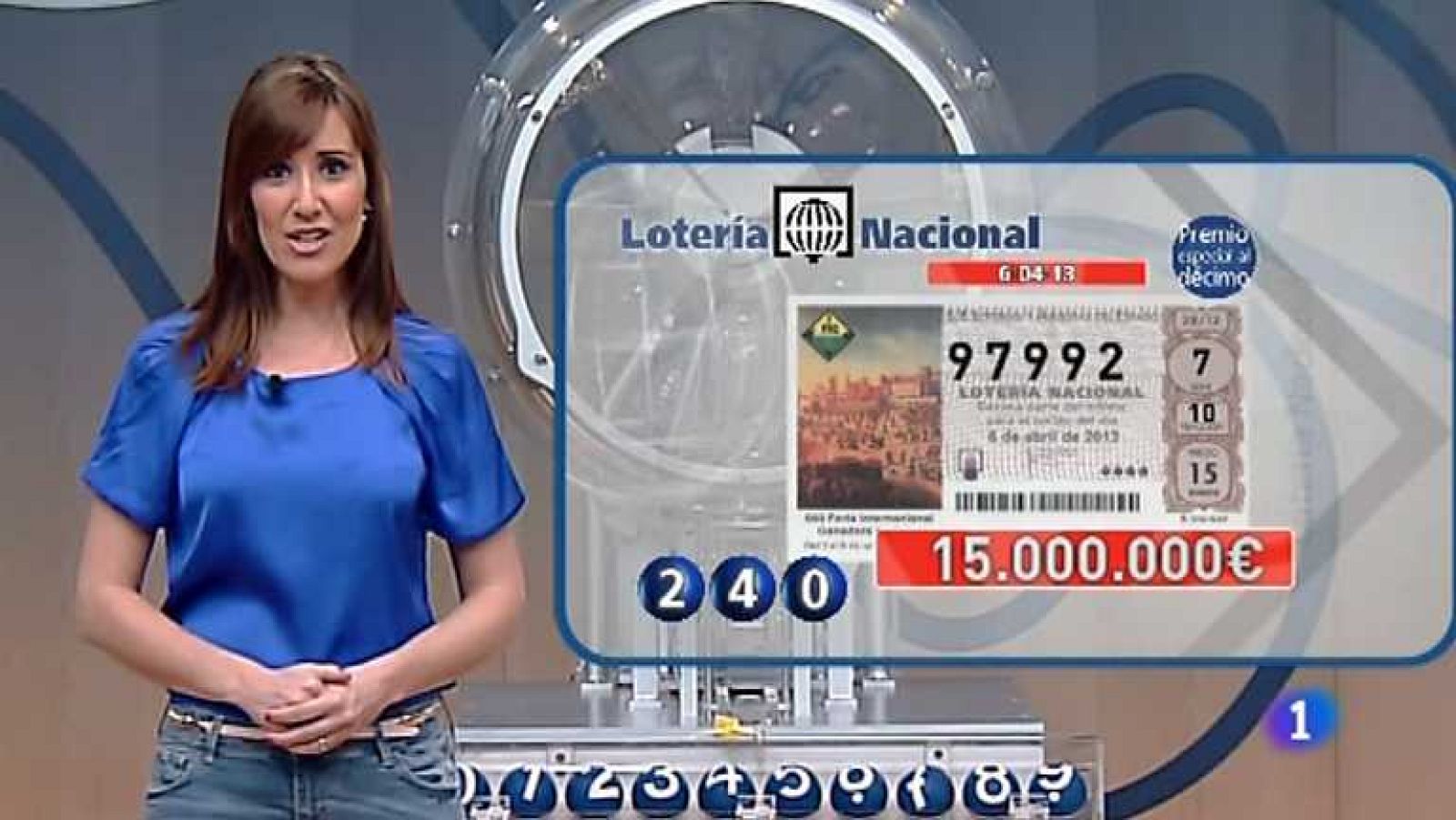 Lotería Nacional - 06/04/13  - Ver ahora