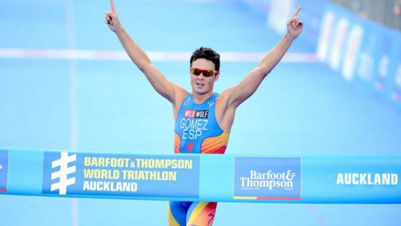 Gómez Noya inicia con triunfo las series mundiales de triatlón 
