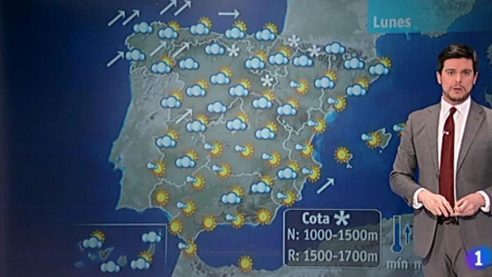 El tiempo: Lluvias generalizadas en el norte | RTVE Play