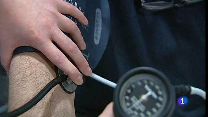 Telediario 1 - 40% de españoles, hipertenso