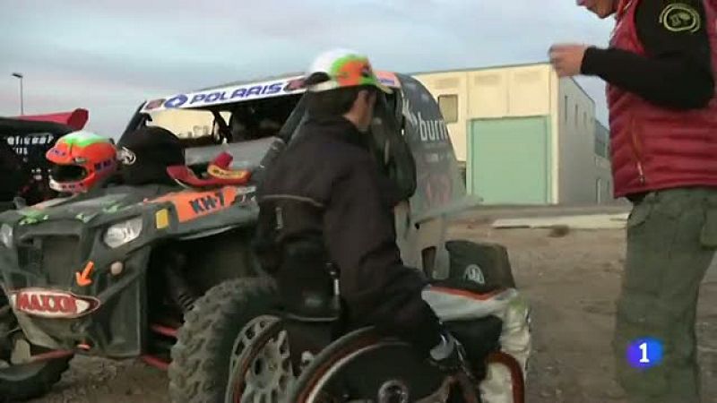 Seis años después, el piloto Isidre Esteve ha regresado al lugar donde quedó parapléjico para disputar la Baja Almanzora a bordo de un buggie.