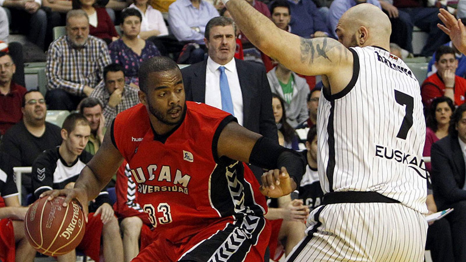 Baloncesto en RTVE: UCAM Murcia 77-80 Uxué Bilbao Basket | RTVE Play