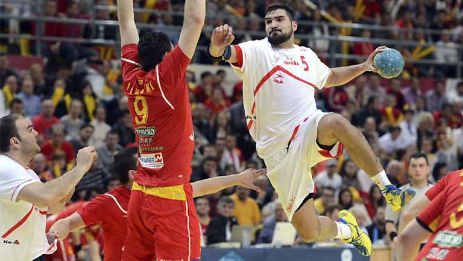 Balonmano - Clasificación Campeonato de Europa 2014: España - Macedonia