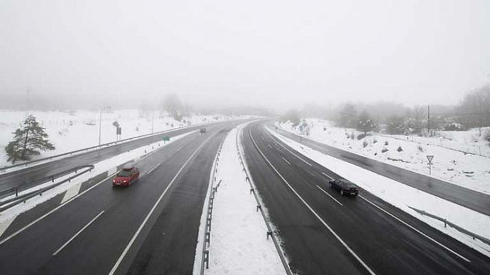 Nieve en el norte peninsular