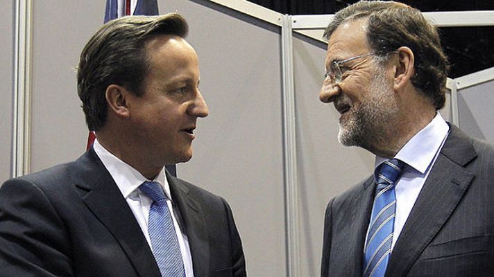 David Cameron y Mariano Rajoy se reúnen este lunes en Moncloa
