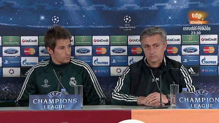 Champions League - Rueda de prensa del Real Madrid