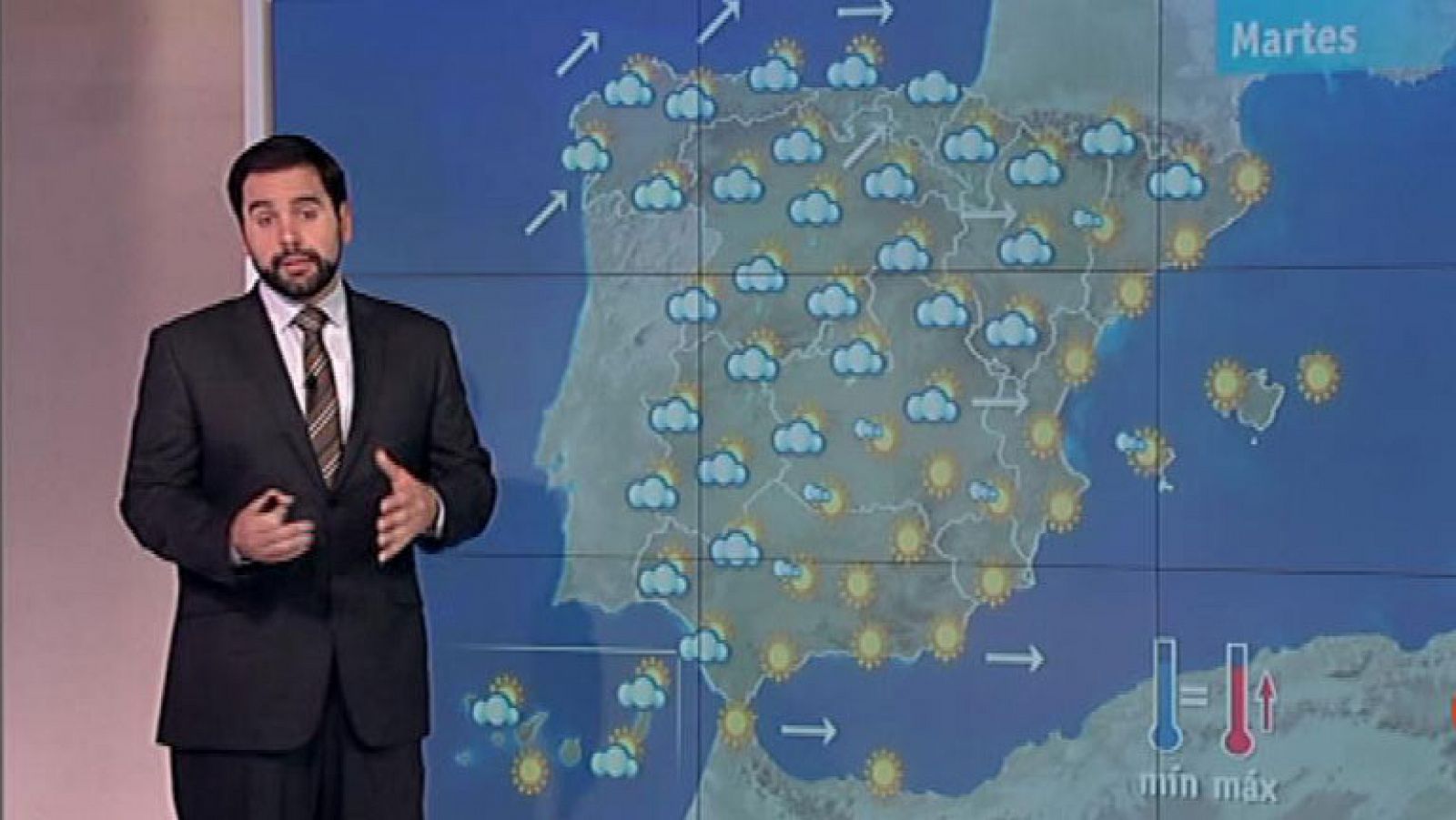 El tiempo: Lluvias en el cuadrante noroeste y subida de temperaturas | RTVE Play