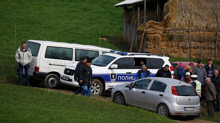 Tiroteo en Serbia