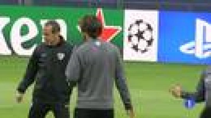 Telediario 1 - El Málaga espera que Pellegrini llegue a tiempo